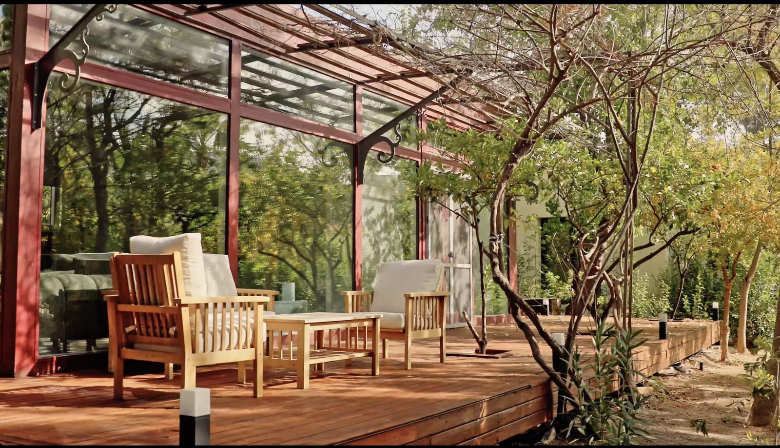 The deck