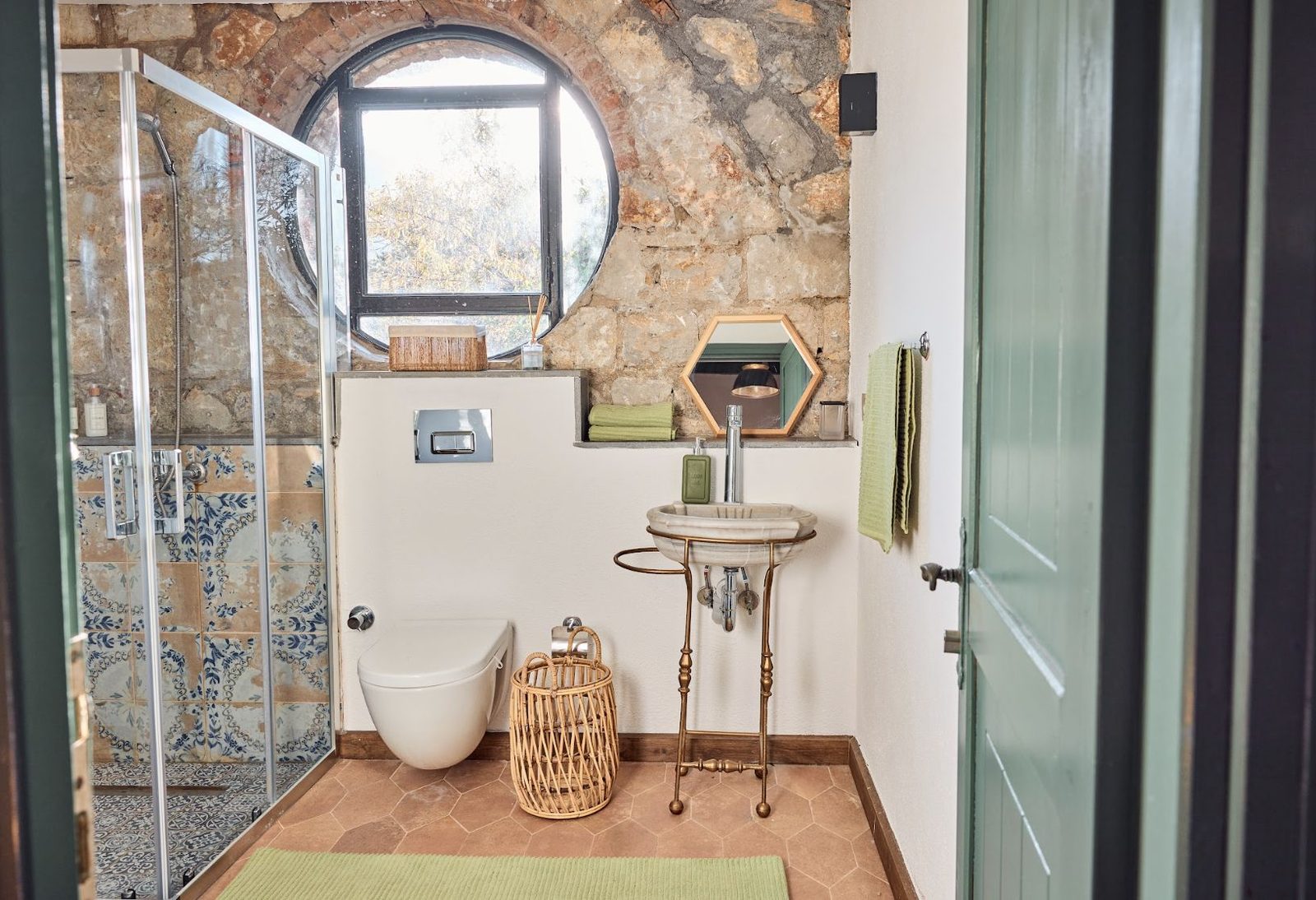 A bathroom