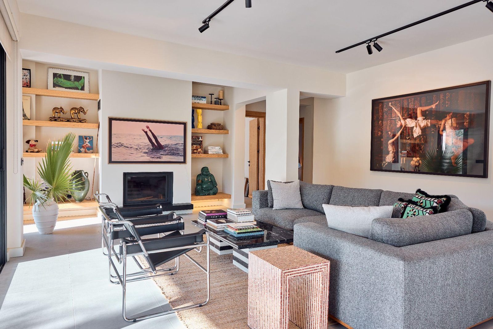 The living room